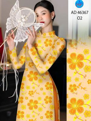 Vải Áo Dài Hoa In 3D AD 46367 25 1782784736 587 vai ao dai hoa in 3d ad 46367