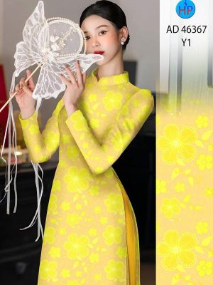 Vải Áo Dài Hoa In 3D AD 46367 26 1782784736 679 vai ao dai hoa in 3d ad 46367