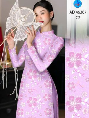 Vải Áo Dài Hoa In 3D AD 46367 33 1782784738 193 vai ao dai hoa in 3d ad 46367