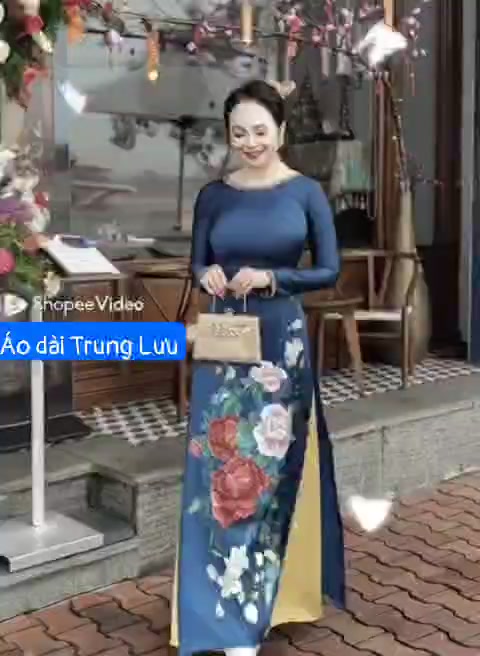 Áo Dài Bà Sui Kết Hạt Sang Trọng 1 image 1 2