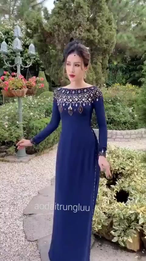 Áo Dài Bà Sui Trẻ Trung Sang Trọng 1 image 1 3