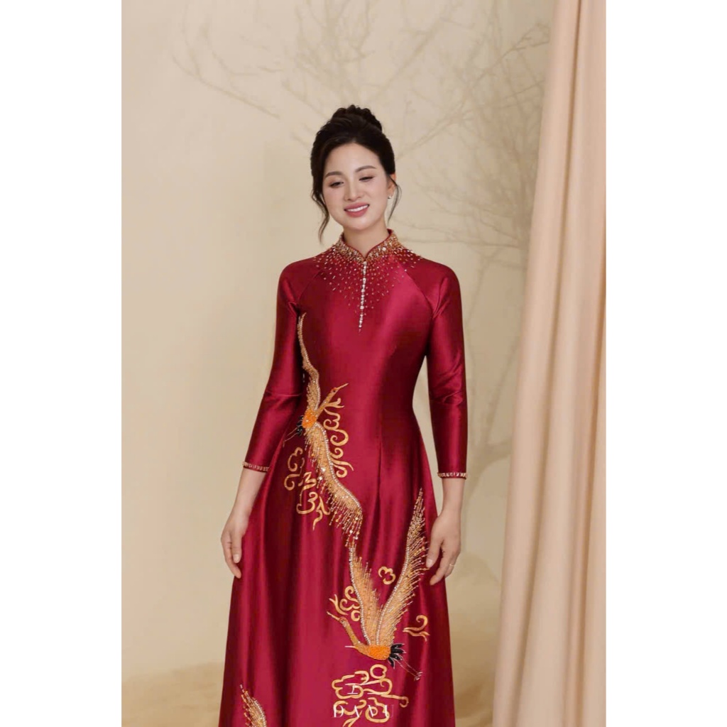 Áo dài Ngồi Sui Trung Niên Dự Tiệc 2 image 3 10