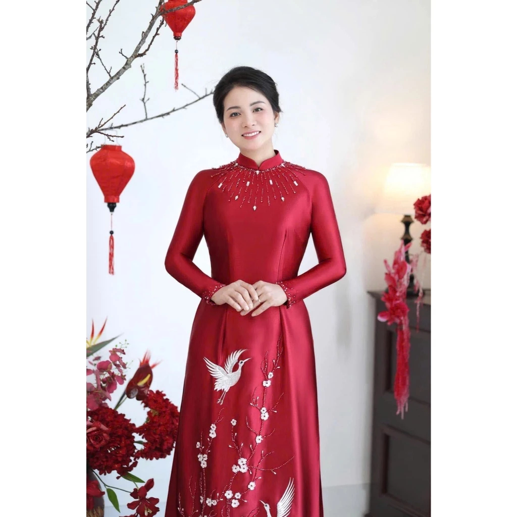 Áo Dài May Sẵn Ngồi Sui Dự Tiệc 2 image 3 14
