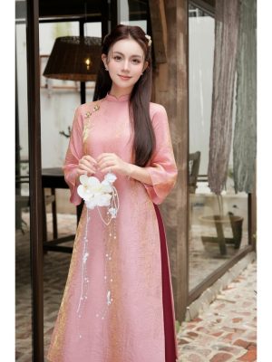 Áo Dài 4 Tà May Sẵn Đẹp Và Sang 13 image 3 20