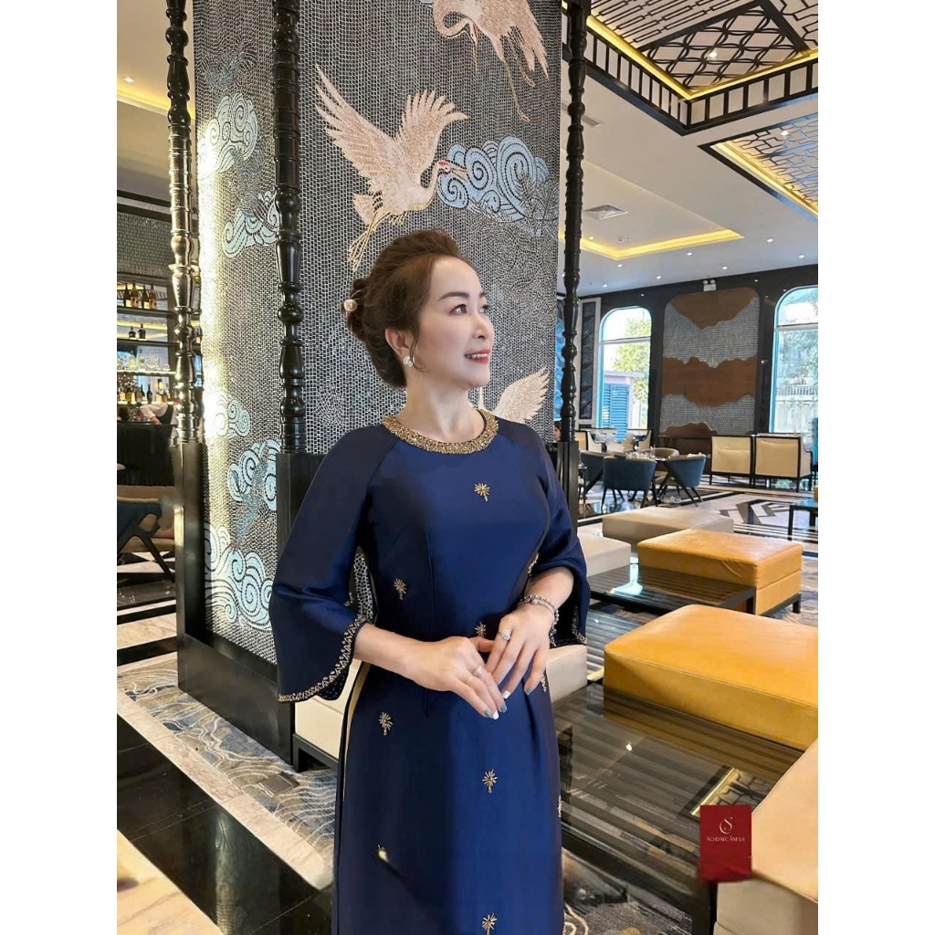 Áo Dài Ngồi Sui Dự Tiệc Sang Trọng 1 image 3 9
