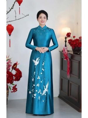 Áo Dài May Sẵn Ngồi Sui Dự Tiệc 5 image 4 15