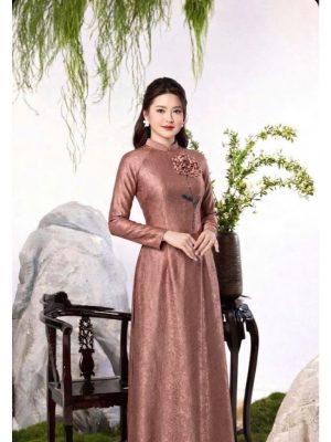 Áo Dài May Sẵn Ngồi Sui Dự Tiệc Rất Đẹp 4 image 4 19