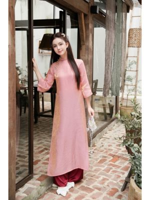 Áo Dài 4 Tà May Sẵn Đẹp Và Sang 14 image 4 21