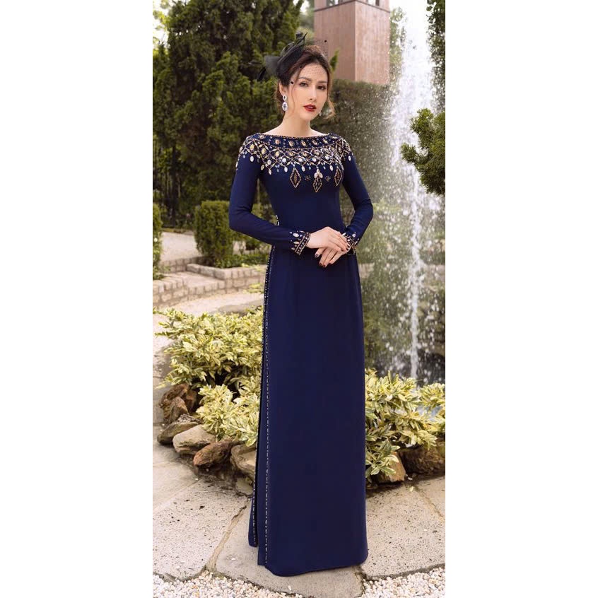 Áo Dài Bà Sui Trẻ Trung Sang Trọng 2 image 4 7