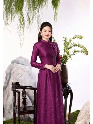 Áo Dài May Sẵn Ngồi Sui Dự Tiệc Rất Đẹp 5 image 5 13