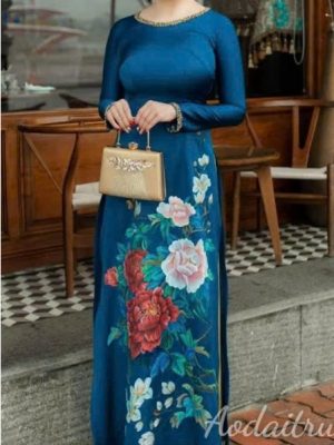 Áo Dài Bà Sui Kết Hạt Sang Trọng 9 image 5 4