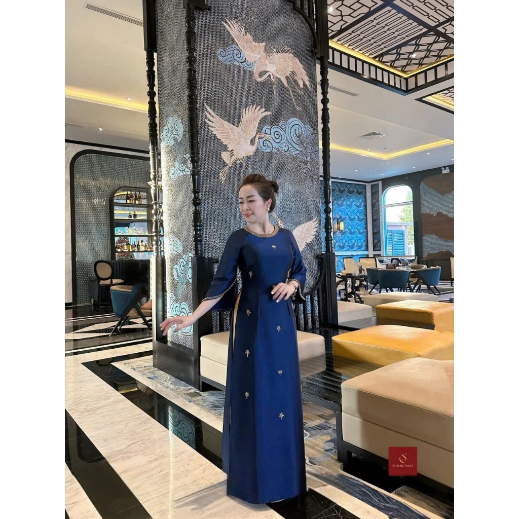 Áo Dài Ngồi Sui Dự Tiệc Sang Trọng 3 image 5 7