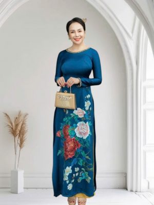Áo Dài Bà Sui Kết Hạt Sang Trọng 11 image 7 3