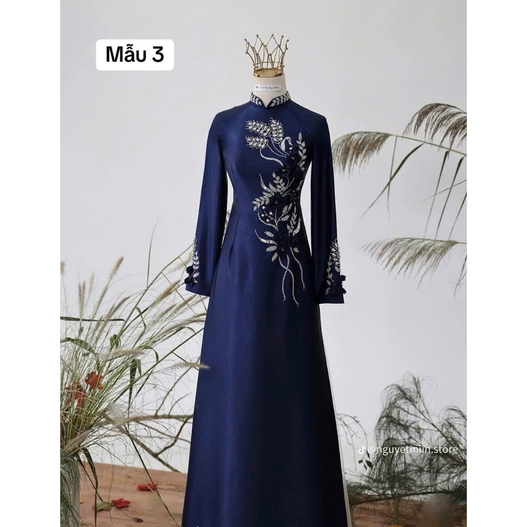 Áo Dài Bà Sui Kết Hạt Sang Trọng 7 image 8 1