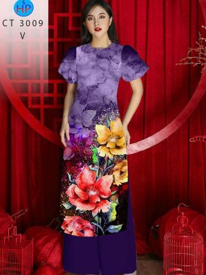Home_new 78 vai ao dai hoa in 3d ad 3009