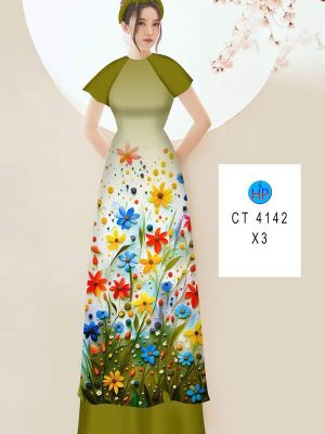 Vải Áo Dài Hoa In 3D AD CT4142 20 1782890197 71 vai ao dai hoa in 3d ad ct4142