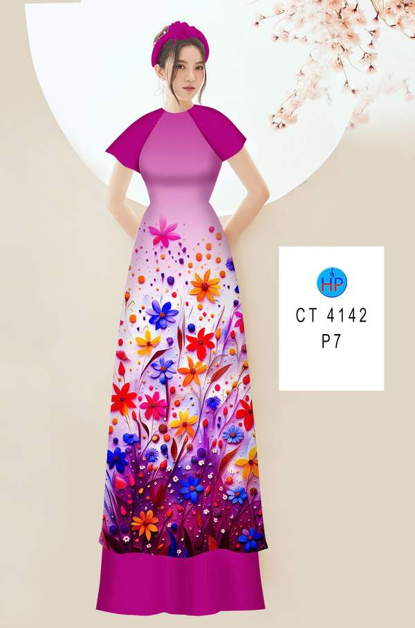 Vải Áo Dài Hoa In 3D AD CT4142 8 1782890198 555 vai ao dai hoa in 3d ad ct4142