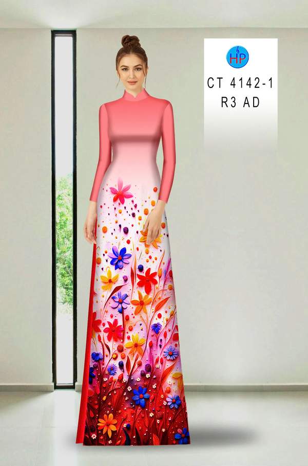 Vải Áo Dài Hoa In 3D AD CT4142 6 1782890198 996 vai ao dai hoa in 3d ad ct4142