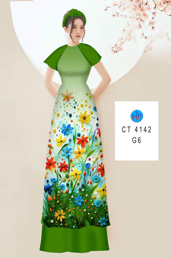 Vải Áo Dài Hoa In 3D AD CT4142 19 1782890201 313 vai ao dai hoa in 3d ad ct4142