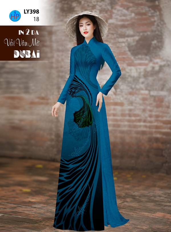 Vải Áo Dài Hoa In 4D AD LY398 2 1782890632 227 vai ao dai hoa in 4d ad ly398