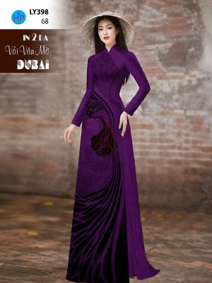 Vải Áo Dài Hoa In 4D AD LY398 36 1782890634 192 vai ao dai hoa in 4d ad ly398