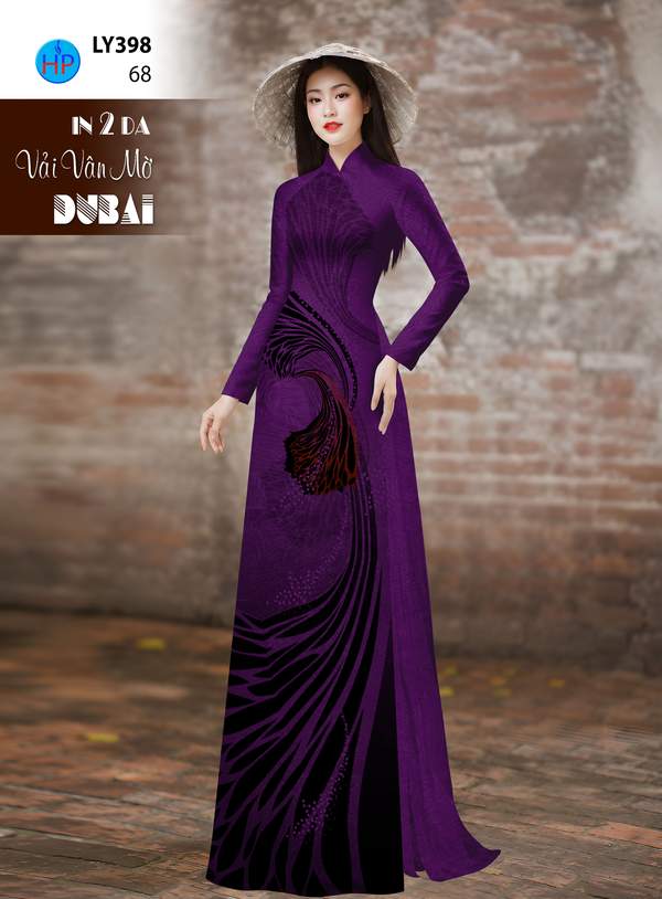 Vải Áo Dài Hoa In 4D AD LY398 9 1782890634 192 vai ao dai hoa in 4d ad ly398