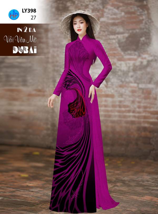 Vải Áo Dài Hoa In 4D AD LY398 11 1782890634 261 vai ao dai hoa in 4d ad ly398