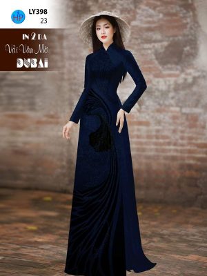 Vải Áo Dài Hoa In 4D AD LY398 39 1782890635 88 vai ao dai hoa in 4d ad ly398