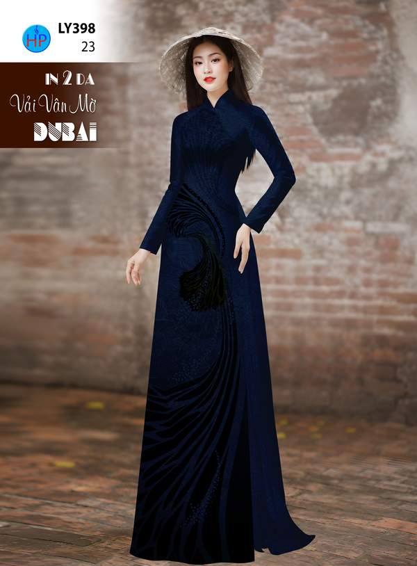 Vải Áo Dài Hoa In 4D AD LY398 12 1782890635 88 vai ao dai hoa in 4d ad ly398