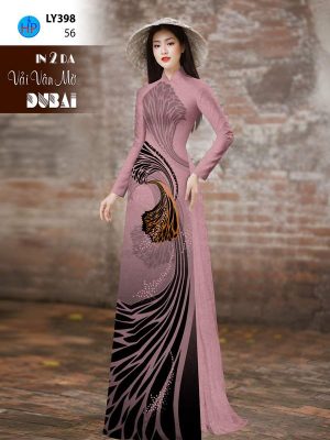 Vải Áo Dài Hoa In 4D AD LY398 45 1782890636 525 vai ao dai hoa in 4d ad ly398