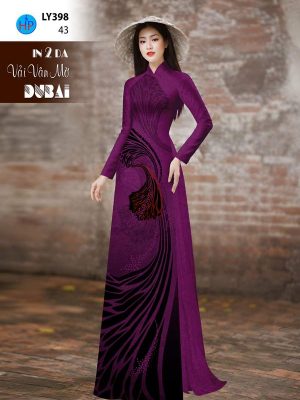 Vải Áo Dài Hoa In 4D AD LY398 51 1782890638 259 vai ao dai hoa in 4d ad ly398