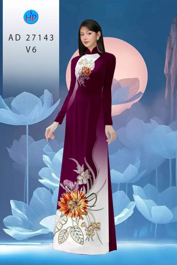Vải Áo Dài Hoa In 3D AD 27143 38 1782891092 914 vai ao dai hoa in 3d ad 27143