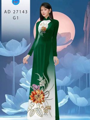 Vải Áo Dài Hoa In 3D AD 27143 24 1782891093 271 vai ao dai hoa in 3d ad 27143