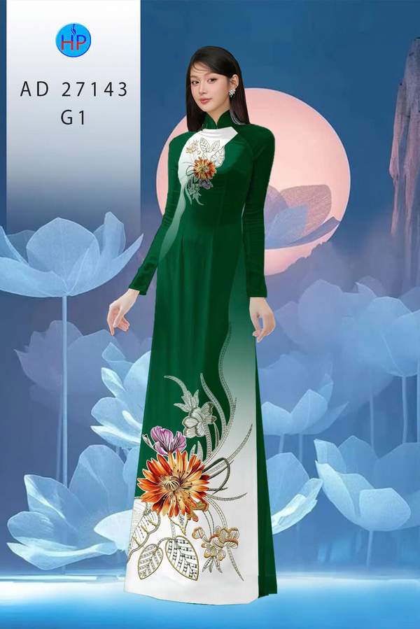 Vải Áo Dài Hoa In 3D AD 27143 42 1782891093 271 vai ao dai hoa in 3d ad 27143