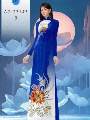 Vải Áo Dài Hoa In 3D AD 27143 21 1782891093 476 vai ao dai hoa in 3d ad 27143