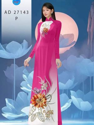 Vải Áo Dài Hoa In 3D AD 27143 30 1782891095 661 vai ao dai hoa in 3d ad 27143