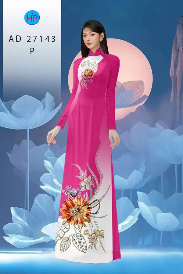 Vải Áo Dài Hoa In 3D AD 27143 48 1782891095 661 vai ao dai hoa in 3d ad 27143