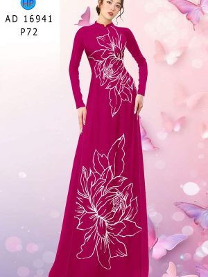 Vải Áo Dài Hoa In 3D AD 16941 21 1783649671 200 vai ao dai hoa in 3d ad 16941