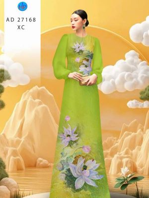 Vải Áo Dài Hoa Sen AD 27168 22 1783650101 442 vai ao dai hoa sen ad 27168