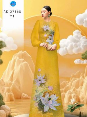 Vải Áo Dài Hoa Sen AD 27168 23 1783650102 233 vai ao dai hoa sen ad 27168