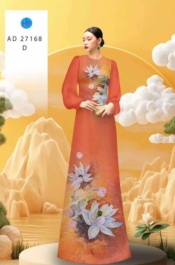 Vải Áo Dài Hoa Sen AD 27168 6 1783650102 509 vai ao dai hoa sen ad 27168