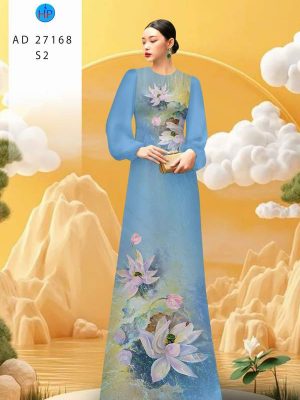 Vải Áo Dài Hoa Sen AD 27168 25 1783650102 582 vai ao dai hoa sen ad 27168