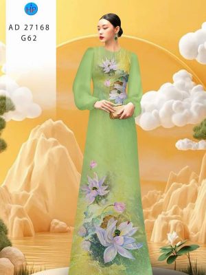Vải Áo Dài Hoa Sen AD 27168 30 1783650103 126 vai ao dai hoa sen ad 27168