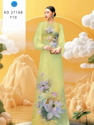 Vải Áo Dài Hoa Sen AD 27168 34 1783650104 141 vai ao dai hoa sen ad 27168