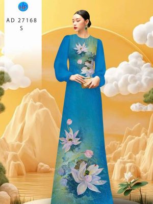 Vải Áo Dài Hoa Sen AD 27168 37 1783650104 436 vai ao dai hoa sen ad 27168