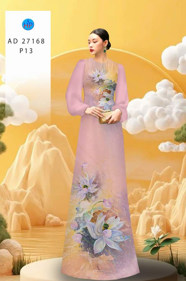 Vải Áo Dài Hoa Sen AD 27168 17 1783650104 706 vai ao dai hoa sen ad 27168