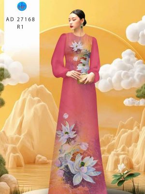 Vải Áo Dài Hoa Sen AD 27168 36 1783650104 876 vai ao dai hoa sen ad 27168
