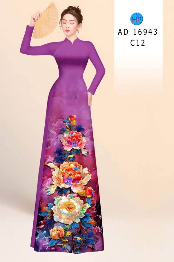 Vải Áo Dài Hoa Cẩm Chướng AD 16943 5 1783650532 792 vai ao dai hoa cam chuong ad 16943
