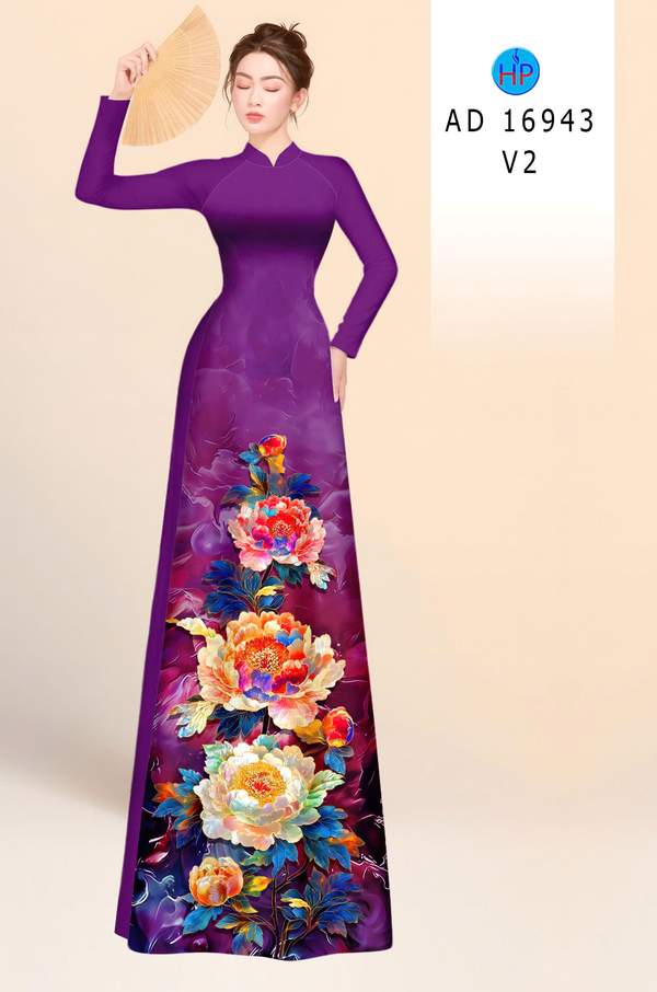 Vải Áo Dài Hoa Cẩm Chướng AD 16943 8 1783650533 338 vai ao dai hoa cam chuong ad 16943