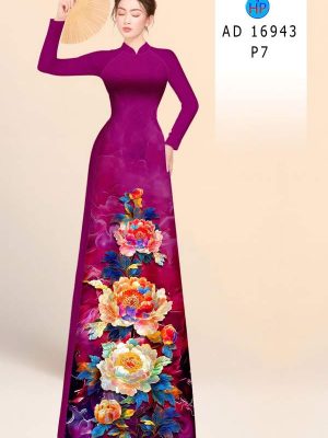 Vải Áo Dài Hoa Cẩm Chướng AD 16943 29 1783650534 116 vai ao dai hoa cam chuong ad 16943